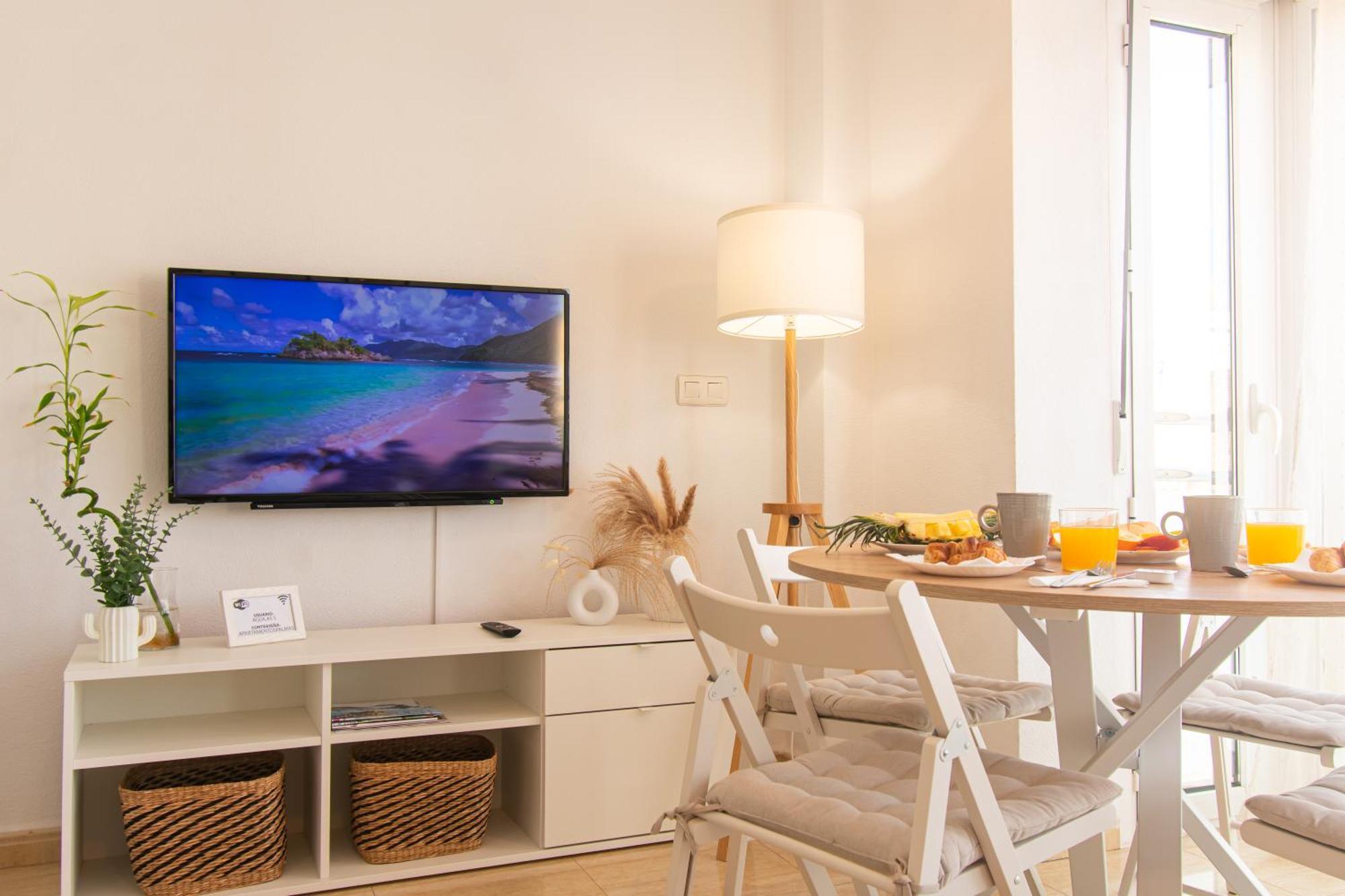 شقة Avenida Principal Cerca De La Playa Con Aire Acondicionado Y Wifi - By Aloha Palma أغيلاس المظهر الخارجي الصورة